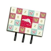 Dumbo Sphynx Rat Love Leash or Key Holder Red