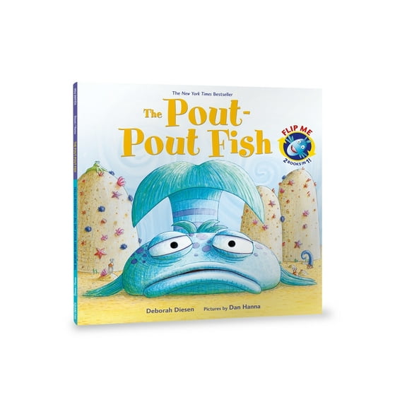 Pout-Pout Fish Adventure The Pout-Pout Fish / The Worry-Worry Whale and the Classroom Jitters Bindup Flip Book, (Paperback)