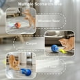 thumbnail image 6 of Inadays Cat Toys for Indoor Cat Toy Smart Interactive Cat Toy Ball Rechargeable Two Speed Adjustment for Bored Indoor Adult Cats, Red, 6 of 6