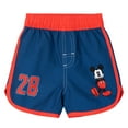 thumbnail image 4 of Disney Mickey Mouse Raglan Rash Guard and Swim Trunks UPF 50+ Outfit Set Infant to Big Kid, 4 of 5