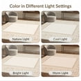 thumbnail image 7 of ODIKA 5'x7' Ultra-Soft Area Rug, Dining Contemporary Beige Greek Key Border Abstract Geometric None Washable, Bare feet friendly, Silk-Touch for Bedroom Home office, 7 of 7