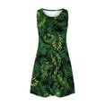 thumbnail image 3 of drppepioner Robes d'Été pour Femmes Plage T-Shirt Floral Robe d'Été Décontractée Poches Boho Robe Débardeur Robes d'Été de Plage, 3 of 4