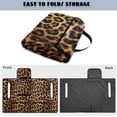 thumbnail image 5 of Yuyamidu Brown Leopard Print Golf Cart Seat Covers Universal Club Car Seat Towel Blanket with 4 Pockets Fashion Golf Cart Accessories, 5 of 8
