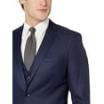thumbnail image 2 of Adam Baker Mens V0177 Slim Fit 3-Piece Suit Set - Indigo - 40R, 2 of 7