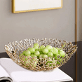 thumbnail image 4 of Adornos de frutero de metal para el hogar, mesa de café, mesa de comedor, cesta de frutas, modelo de habitación, hotel, artesanías decorativas de montaje suave, 4 of 6