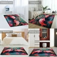 thumbnail image 2 of Flamingo Flower Tropical Home Decor Living Room Carpet Non-slip Hotel Lobby Floor Mat Kitchen Bedroom Entrance Doormat Mats, 2 of 7