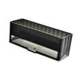 thumbnail image 2 of Cocina Soporte de esponja Fregadero Estrato de desagüe Rack Almacenamiento Almacenamiento Portable Contador de baño Estable Almacenamiento Estante de negro, 2 of 8