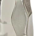 thumbnail image 5 of DecMode 12" Geometric Silver Aluminum Vase, 5 of 5