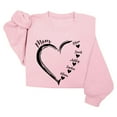 thumbnail image 4 of Penkiiy Personalized Nickname Mom Grandma Hearts with Kid Names Sweatshirt, Christmas Mom Grandma Shirt Gifts for Women Pink, 4 of 5