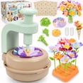 thumbnail image 1 of Kit de manualidades para hacer tú mismo, juguete, mercado de flores con ramos de flores de tela, 1 of 7