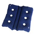 thumbnail image 3 of Foldable Air Inflatable Cushion Seat Chair Wheelchair Coccyx Pain Relief Inflatable Pillow Pad Dark Blue, 3 of 7