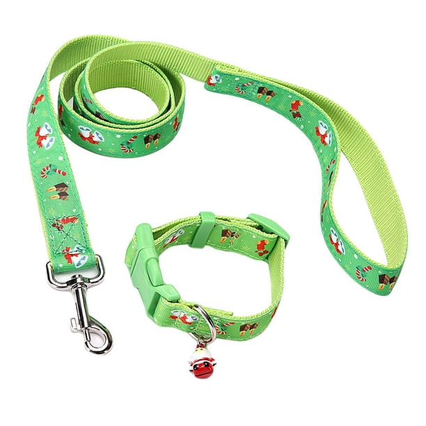 Collar de perro para Halloween Collar ajustable para disfraz Campana de navidad