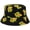 Corn Black, variant on CoCopeaunts Reversible Bucket Hats Girls Fashion Sun Protection Packable Outdoor Cool Fisherman Hat for Unisex Travel Camping