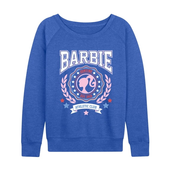 Barbie - Americana Collegiate - Women's French Terry Long Sleeve Pullover