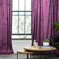 thumbnail image 3 of AK TRADING CO. 10 feet x 10 feet Lush Velvet Backdrop Drapes Curtains Panels with Rod Pockets - Wedding Ceremony Party Home Window Decorations - Plum, 3 of 5