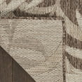 thumbnail image 2 of Nourison Garden Oasis Indoor/Outdoor Mocha 6' x 9' Area Rug (6x9), 2 of 10