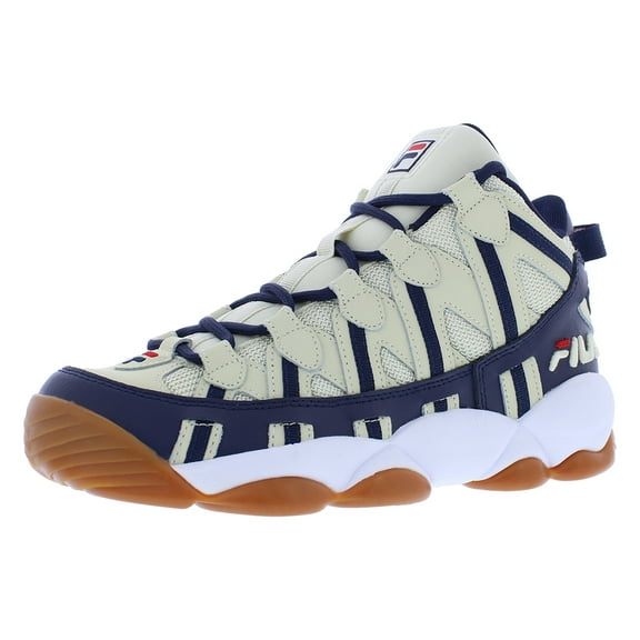 Fila Stackhouse Spaghetti Mens Shoes Size 7, Color: Fila Cream/White/Fila Navy