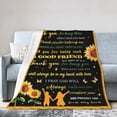 thumbnail image 1 of LHSHID To My Cousin Throw Blanket Soft Fuzzy Fleece Blanket For Couch Bed Living Room Decoration 60x80in, 1 of 6