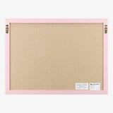 Navaris Framed Linen Pin Board - 43 X 58 Cm Fabric Notice Board