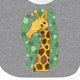 thumbnail image 4 of Inktastic Giraffe Silhouette Boys or Girls Baby Bib, 4 of 4