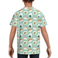 thumbnail image 5 of Wukai Kawaii Sushi Youth Unisex Short Sleeve T-Shirt for Boys, Girls, Teens, and Kids-Medium, 5 of 7