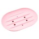 thumbnail image 1 of Wosthever Jabonera de baño de silicona, soporte para , bandeja de esponja, drenaje de agua, antideslizante, ducha, senderismo, cocina, baño Almacenamiento y organización del hogar Rosa, 1 of 6