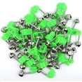 thumbnail image 1 of 50 Pieces Fishing Alarm Bells, Plastic Fishing Rod Clips with Dual Alert Bells, 1 of 5