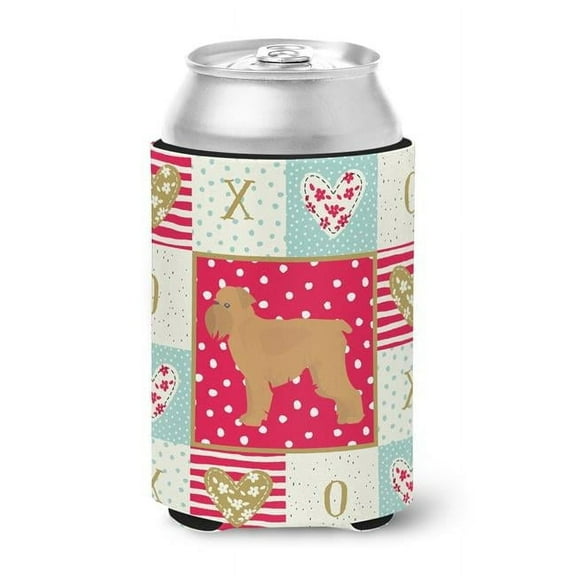 Brussels Griffon Love Can or Bottle Hugger