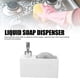 thumbnail image 5 of Dispensador De Jabón Líquido, Tipo Prensa, Dispensador De Jabón Para Platos Multiusos, Resina, Fácil De Limpiar, Blanco Para Baño, 5 of 7
