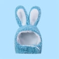 thumbnail image 7 of Ympkerial Cute Bunny Ear Headband Hat for Dogs Cats Plush Rabbit Costume with Floppy Ears Adjustable Pet Headwear for Puppy Kitten Small Pets Winter Warm Festive Party Easter Decoration, 7 of 7