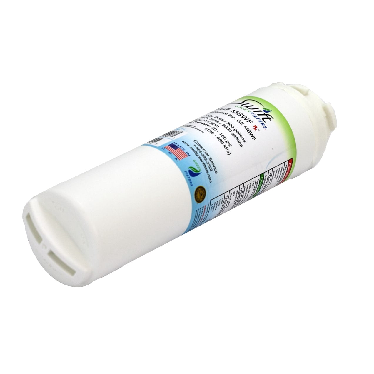 Swift Green Filters Replacement GE MSWF 101820A Kenmore 469914 Refrigerator Water Filter SGF-MSWF Rx