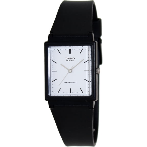 Casio Men's Core MQ27-7E White Plastic Japanese Quartz Fashion Watch