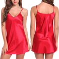 thumbnail image 2 of Sleepwear for Women Tank Nightgown Chemise Racerback Sleeveless Sleep Dress, 2 of 4