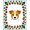 Green, Pattern 4, variant on ODIKA 2x3 Machine Washable Non-Slip Area Rug, Whimsical Puppy Portrait Latch Hook Kit with Floral Border Design High Traffic Rug, Pink, 636651