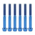 thumbnail image 2 of Wanyifa Titanium Ti M6 x 50 55 60 65mm Allen Hex Screw Socket Cap Tapered Bolt,M6X50mm,Blue,6 Pcs, 2 of 5