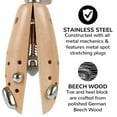 thumbnail image 3 of FootFitter 2-Way Shoe Stretcher Premium Professional, Women's Small (US 3.5 - 6.5 ), 3 of 6