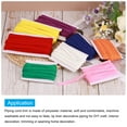 thumbnail image 4 of Piping Cord Trim 6 Yards 1/2 Inch Piping Tape for Sewing DIY Crafting Fabric Edge Trim Orange Red, 4 of 5