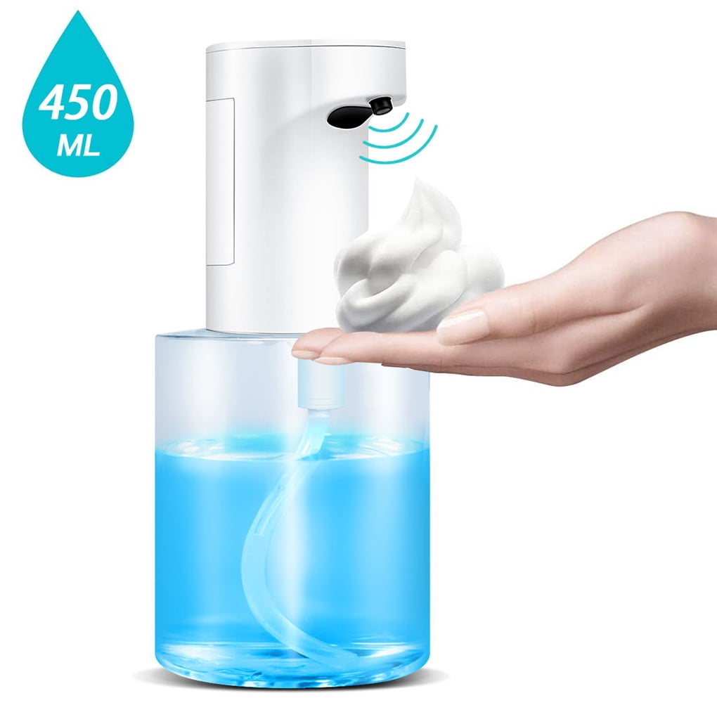 Automatic Foam Dispenser Home Bathroom Kitchen Touchless Induction Foaming Machine Battery