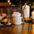thumbnail image 5 of Reindeer Tea Light Candle Holders, Iron Christmas Decoration for Party Dining Table Centerpeice Decorative, 3.7"x2"x5.7", 5 of 7