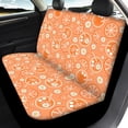 thumbnail image 2 of Uourmeti Orange Drinks Car Seat Covers Full Set Car Front & Rear Seat Covers, Anti-Slip Compatible with Cars Trucks, 2 of 6