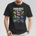 thumbnail image 2 of Axolotl Kawaii Axolotls of the World Cute T-Shirt | Adorable Axolotl Lover Graphic Tee | Cartoon Axolotl Design | Fun Animal Lover Apparel | Comfortable Casual Wear, 2 of 3
