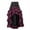 Red, variant on Pxiakgy skirts for women Women Middle Ages Ruffles Patchwork Irregular Vintage Cupcake Ankle-Length Skirt women's skirts skirts for women trendy Black L