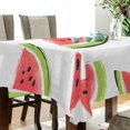 thumbnail image 5 of Yayeee Tablecloths 60" x 90" Rectangle Wrinkle Resistant Party Table Cover, Cartoon Watermelon, 5 of 8