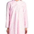 thumbnail image 5 of Casual Nights Women's Flannel Floral Long Sleeve Nightgown, 5 of 5