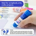 thumbnail image 7 of BAZIC Washableed Glue Stick 8g/0.28 Oz, Acid Glue Sticks (4/Pack), 1-Pack, 7 of 7