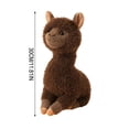 thumbnail image 3 of Peluche de llama suave y tierno: muñeco adorable para niños, decoración para la habitación infantil y compañero de juegos., 3 of 6