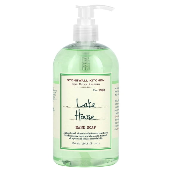 Stonewall Kitchen Hand Soap, Lake House, 16.9 fl oz (500 ml)