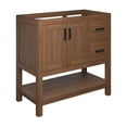 thumbnail image 3 of Modway Ashlyn 36” Wood Bathroom Vanity Cabinet (Sink Basin Not Included) in Walnut, 3 of 10