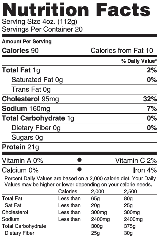 Crescent Foods Halal Boneless Skinless Breast, 5lb (Frozen)