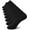 8 Pairs-(8 Black), variant on Mens No Show Socks 6/8 Pack Low Cut Invisible Short Socks Non-Slip Size 5-8/8-10/10-13